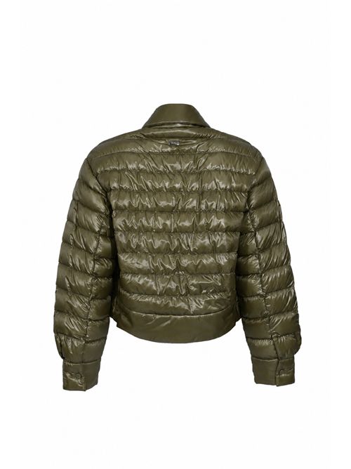 Cappa in nylon ultralight Verde militare Herno | PI002223D 12017Z7745